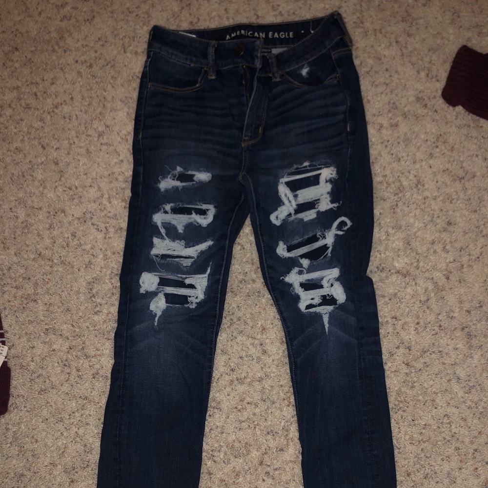 American Eagle high-rise Jeans
